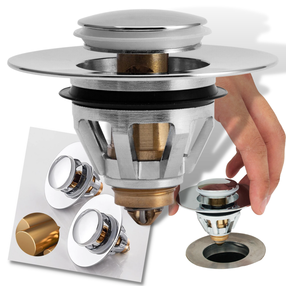 Pop-up Drain Filter and Plug