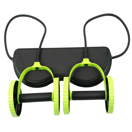 Abdominal Rollers with Resistance Bands