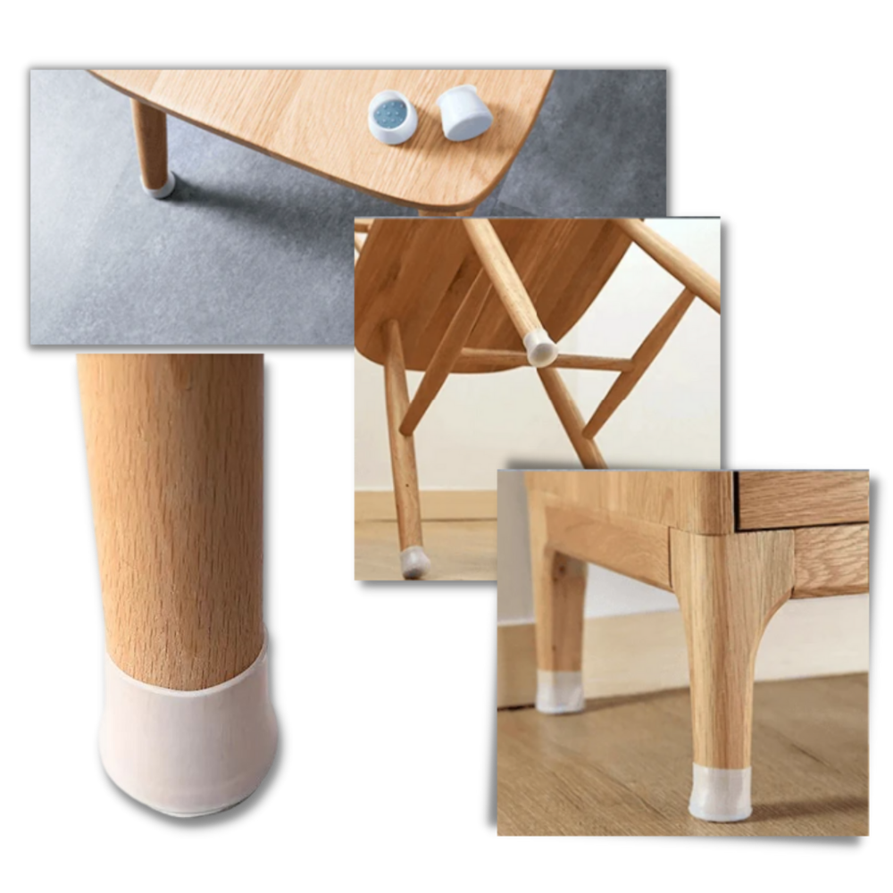 Pack of 8 Furniture silicone protection covers