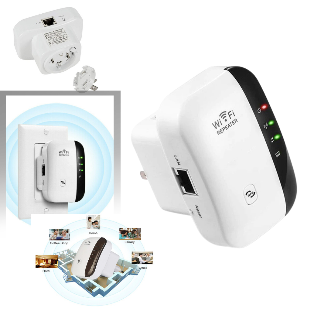 Remote WiFi amplifier and signal booster