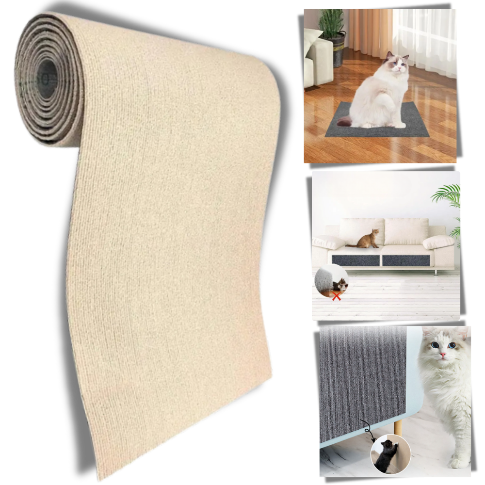 Adhesive Wall Mounted Cat Scratch Pad