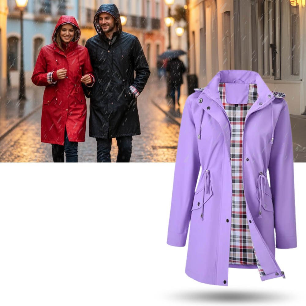 Chic Waterproof Trench Coat