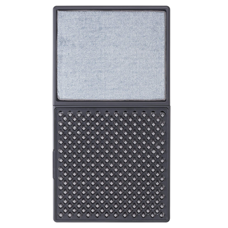 Dual Cleaning Zones Sanitizing Door Mat