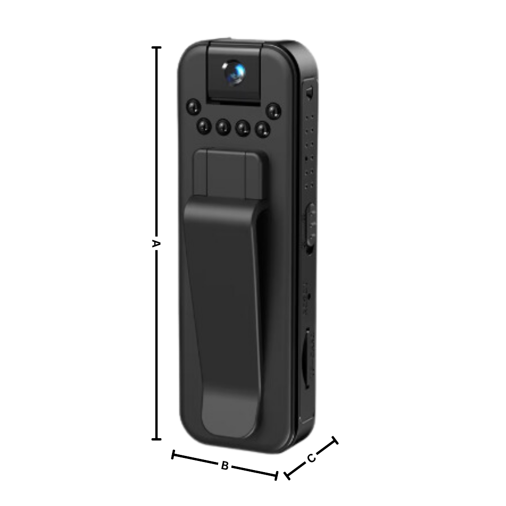 OTG Compatible Wireless Vlog Body Camera