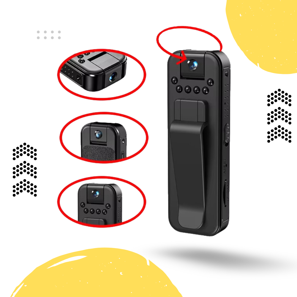 OTG Compatible Wireless Vlog Body Camera