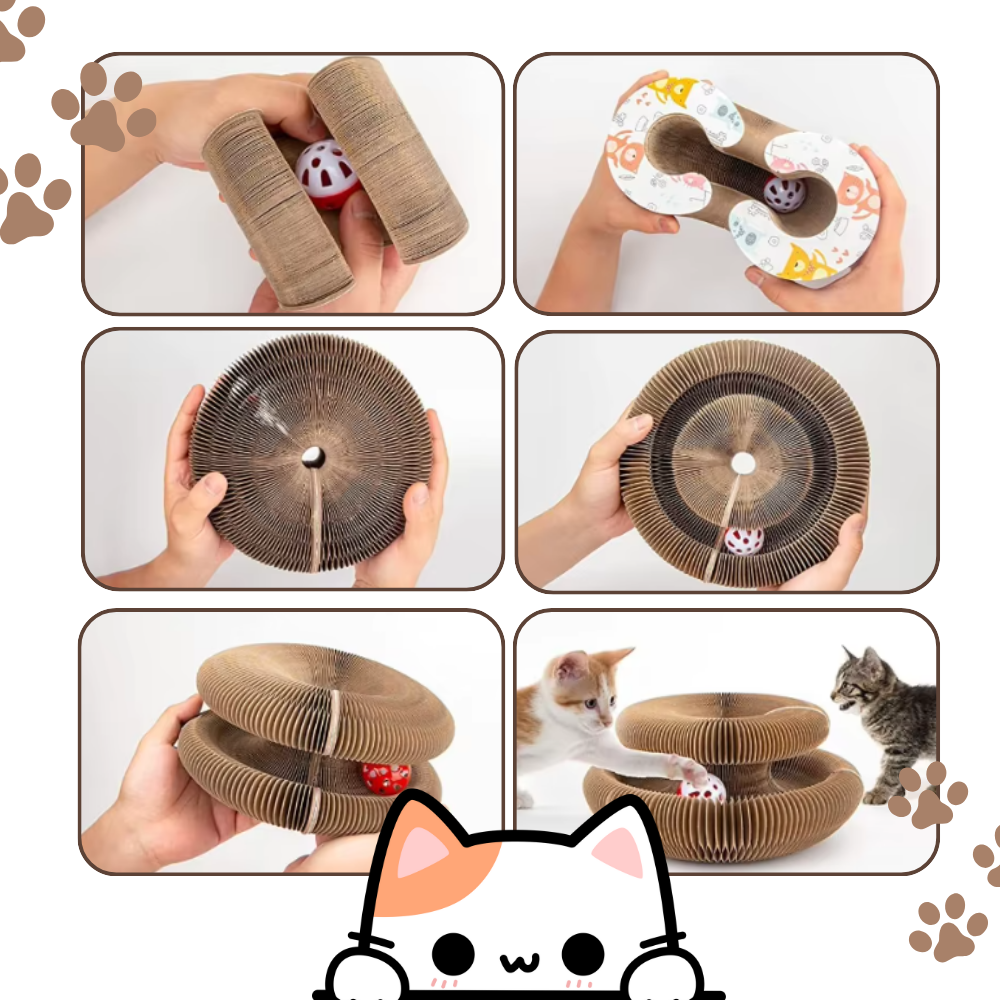 Purrfect Stress-Relieving Cat Scratcher