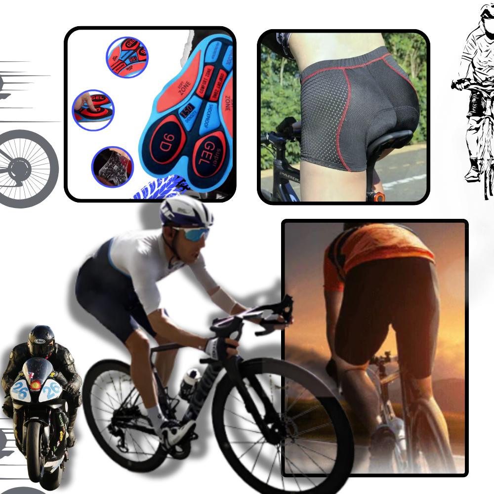 Seamless Padded Bike Short